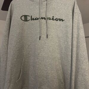 Champion Men's Gray Hoodie